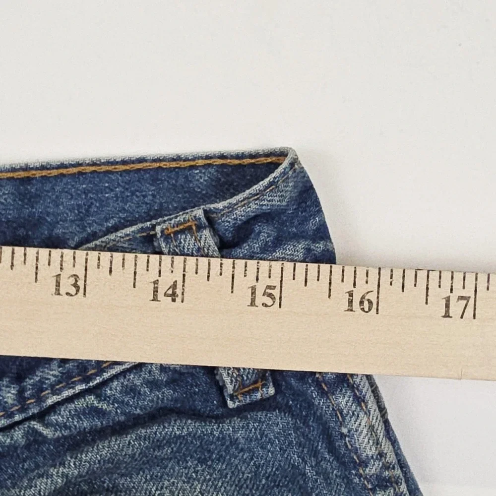 Dickies Jeans Mens 34x32 Blue Denim Straight Fit Work Wear Rugged Casual Outdoor